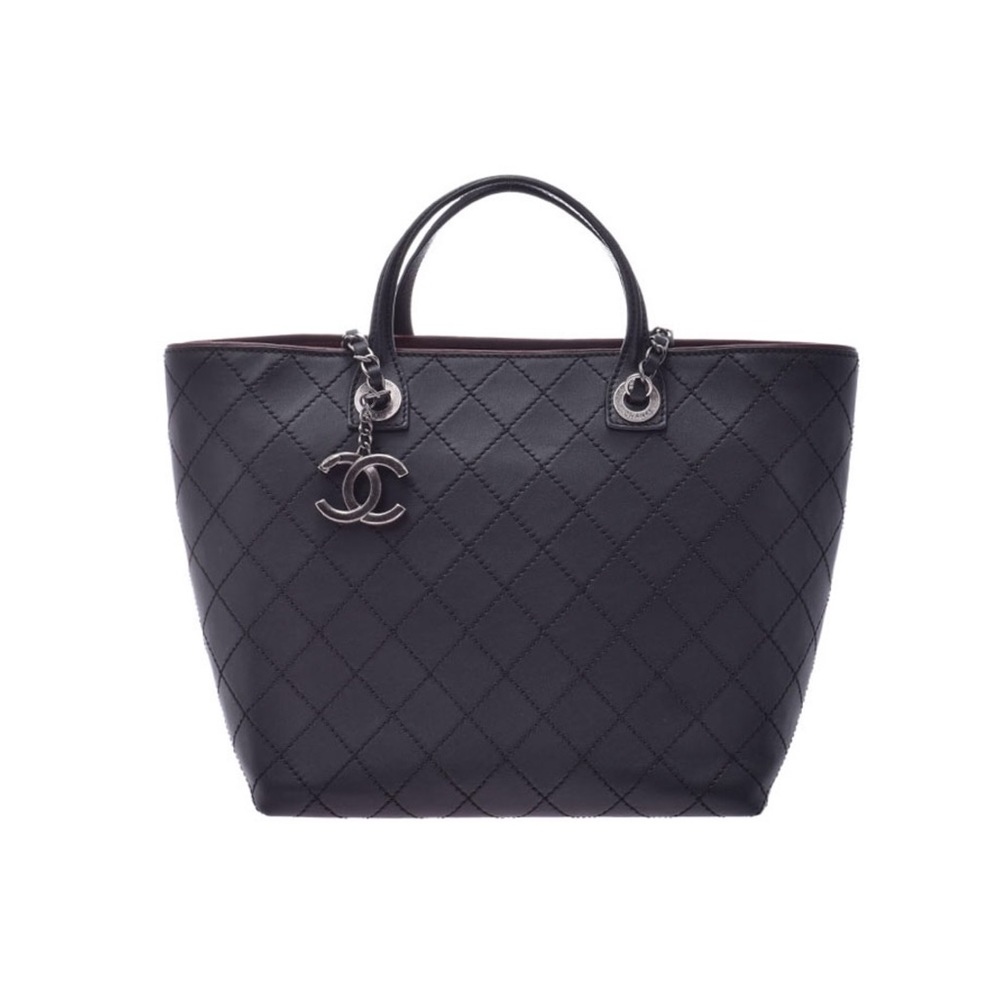 π«SOLDπ« Chanel Classic Tote Shoulder Bag Calfskin - Picture 1 of 8
